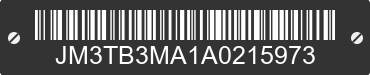 2010 MAZDA CX-9 JM3TB3MA1A0215973 VIN decoded