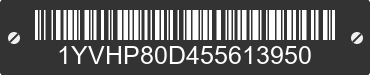 2005 MAZDA Mazda6 1YVHP80D455613950 VIN decoded