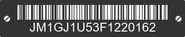 2015 MAZDA Mazda6 JM1GJ1U53F1220162 VIN decoded