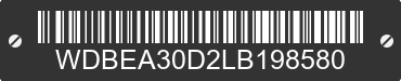 1990 MERCEDES-BENZ 300 WDBEA30D2LB198580 VIN decoded