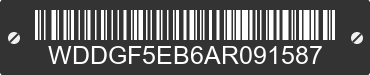 2010 MERCEDES-BENZ C-Class WDDGF5EB6AR091587 VIN decoded