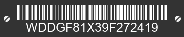 2009 MERCEDES-BENZ C-Class WDDGF81X39F272419 VIN decoded