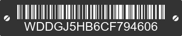 2012 MERCEDES-BENZ C-Class WDDGJ5HB6CF794606 VIN decoded