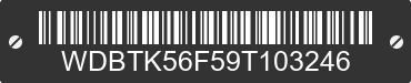 2009 MERCEDES-BENZ CLK-Class WDBTK56F59T103246 VIN decoded