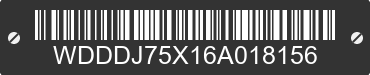 2006 MERCEDES-BENZ CLS-Class WDDDJ75X16A018156 VIN decoded