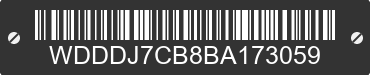 2011 MERCEDES-BENZ CLS-Class WDDDJ7CB8BA173059 VIN decoded