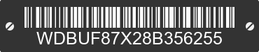 2008 MERCEDES-BENZ E-Class WDBUF87X28B356255 VIN decoded
