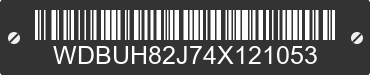 2004 MERCEDES-BENZ E-Class WDBUH82J74X121053 VIN decoded