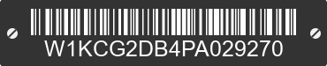 2023 MERCEDES-BENZ EQS-Class Sedan W1KCG2DB4PA029270 VIN decoded