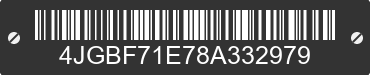 2008 MERCEDES-BENZ GL-Class 4JGBF71E78A332979 VIN decoded
