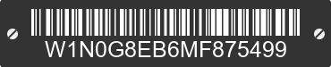 2021 MERCEDES-BENZ GLC-Class W1N0G8EB6MF875499 VIN decoded