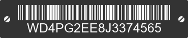 2018 MERCEDES-BENZ METRIS WD4PG2EE8J3374565 VIN decoded