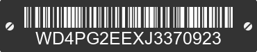 2018 MERCEDES-BENZ METRIS WD4PG2EEXJ3370923 VIN decoded