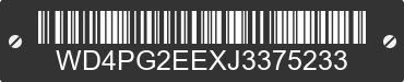 2018 MERCEDES-BENZ METRIS WD4PG2EEXJ3375233 VIN decoded
