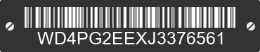 2018 MERCEDES-BENZ METRIS WD4PG2EEXJ3376561 VIN decoded