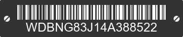 2004 MERCEDES-BENZ S-Class WDBNG83J14A388522 VIN decoded