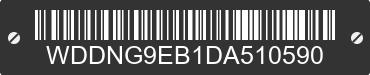 2013 MERCEDES-BENZ S-Class WDDNG9EB1DA510590 VIN decoded