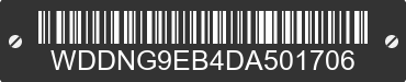 2013 MERCEDES-BENZ S-Class WDDNG9EB4DA501706 VIN decoded