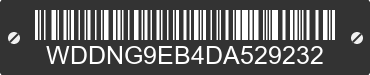 2013 MERCEDES-BENZ S-Class WDDNG9EB4DA529232 VIN decoded