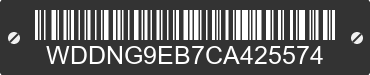 2012 MERCEDES-BENZ S-Class WDDNG9EB7CA425574 VIN decoded