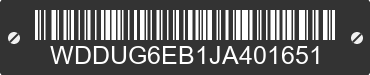 2018 MERCEDES-BENZ S-Class WDDUG6EB1JA401651 VIN decoded