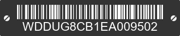 2014 MERCEDES-BENZ S-Class WDDUG8CB1EA009502 VIN decoded