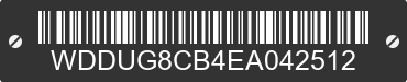 2014 MERCEDES-BENZ S-Class WDDUG8CB4EA042512 VIN decoded
