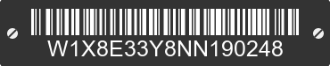 2022 MERCEDES-BENZ Sprinter W1X8E33Y8NN190248 VIN decoded