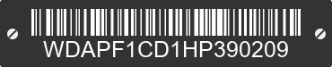 2017 MERCEDES-BENZ Sprinter WDAPF1CD1HP390209 VIN decoded