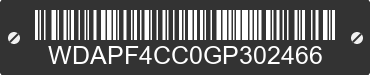 2016 MERCEDES-BENZ Sprinter WDAPF4CC0GP302466 VIN decoded