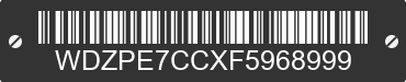 2015 MERCEDES-BENZ Sprinter WDZPE7CCXF5968999 VIN decoded
