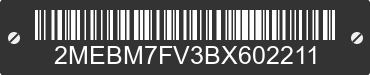 2011 MERCURY Grand Marquis 2MEBM7FV3BX602211 VIN decoded