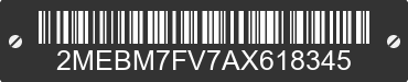 2010 MERCURY Grand Marquis 2MEBM7FV7AX618345 VIN decoded