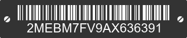 2010 MERCURY Grand Marquis 2MEBM7FV9AX636391 VIN decoded
