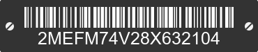 2008 MERCURY Grand Marquis 2MEFM74V28X632104 VIN decoded