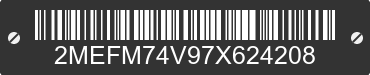 2007 MERCURY Grand Marquis 2MEFM74V97X624208 VIN decoded