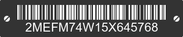 2005 MERCURY Grand Marquis 2MEFM74W15X645768 VIN decoded