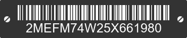 2005 MERCURY Grand Marquis 2MEFM74W25X661980 VIN decoded