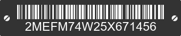 2005 MERCURY Grand Marquis 2MEFM74W25X671456 VIN decoded