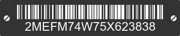 2005 MERCURY Grand Marquis 2MEFM74W75X623838 VIN decoded