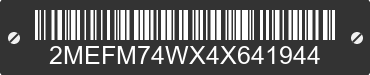 2004 MERCURY Grand Marquis 2MEFM74WX4X641944 VIN decoded