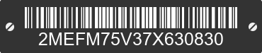 2007 MERCURY Grand Marquis 2MEFM75V37X630830 VIN decoded