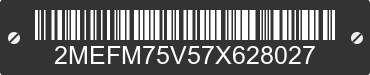 2007 MERCURY Grand Marquis 2MEFM75V57X628027 VIN decoded