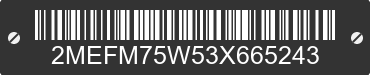 2003 MERCURY Grand Marquis 2MEFM75W53X665243 VIN decoded