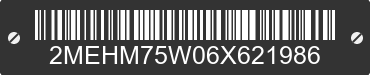2006 MERCURY Grand Marquis 2MEHM75W06X621986 VIN decoded