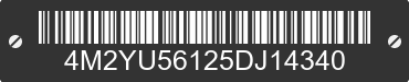 2005 MERCURY Mariner 4M2YU56125DJ14340 VIN decoded