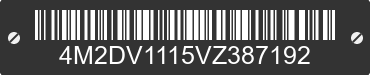 1997 MERCURY Villager 4M2DV1115VZ387192 VIN decoded