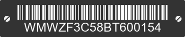 2011 MINI Clubman WMWZF3C58BT600154 VIN decoded
