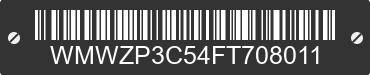2015 MINI Cooper Convertible WMWZP3C54FT708011 VIN decoded