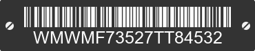 2007 MINI Cooper WMWMF73527TT84532 VIN decoded